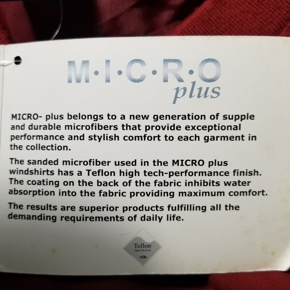 North End Micro Plus Men's Golf Vest Size L Chili Red All Climate Wear - Picture 7 of 9